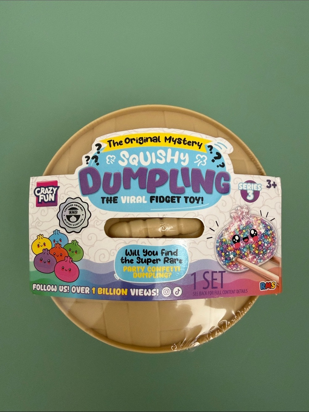 The Original Mystery SQUISHY Dumpling 🥟 *New/Sealed* & *Authentic* - Picture 4 of 5
